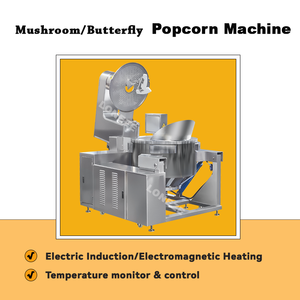 ماكينة صناعة الفشار الأوتوماتيكية الصناعية | تجارية كهربائية/غاز | خط إنتاج فشار بنكهة الكراميل - Product Image 3