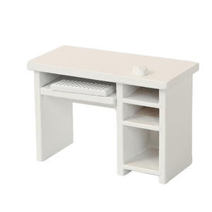 1:12 casa de muñecas de alta calidad Mini muebles modelo plástico DIY juguete escena accesorios ordenador escritorio traje bolsillo para colecciones de Juguetes - Product Image 5