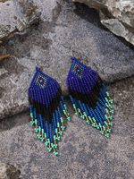 Boucles d'oreilles bohèmes à pampilles perlées, faites à la main, avec breloque oiseau, style ethnique, vente en gros, bijoux vintage rétro tendance pour femmes