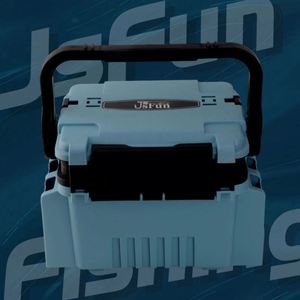 Mochila de Pesca Luya de Lona con Compartimento para Cañas de Pescar, Diseño Impermeable de Tres Capas, Gran Capacidad para Pesca en Mar y Roca - Product Image 3
