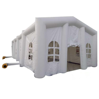 Naiya personnalisé multi personnes grande tente gonflable imperméable à l'eau pour maison tente gonflable extérieure tente de camping gonflable pour l'extérieur