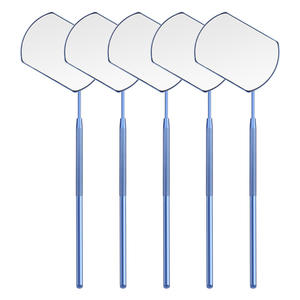 Miroir de maquillage professionnel multi-formes en acier inoxydable de haute qualité pour extensions de cils, avec accessoires et fournitures pour cils - Product Image 6