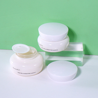 Ensemble d'emballages cosmétiques en verre de forme ronde pour sérum visage et gouttes pour les yeux, 30ml, 50ml, 100ml, 120ml, 30g, 50g