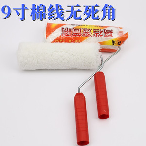 แปรงลูกกลิ้งทาสี ขนยาว ทำจากเส้นด้ายฝ้าย ขนาด 18 มม. ด้ามจับพลาสติก รูปทรงกลม สำหรับเครื่องมือทาสี - Product Image 4