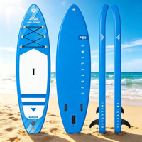 Tabla de Paddle Inflable InflaToGo Premium de 12'6" Multiusos, Fabricada con PVC Ecológico, con Bomba