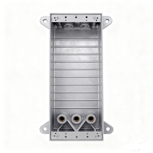 Conception personnalisée Fabrication de tôle Aluminium Acier inoxydable Pliage de pièces de découpe laser Service Boîtier de tôle - Product Image 3