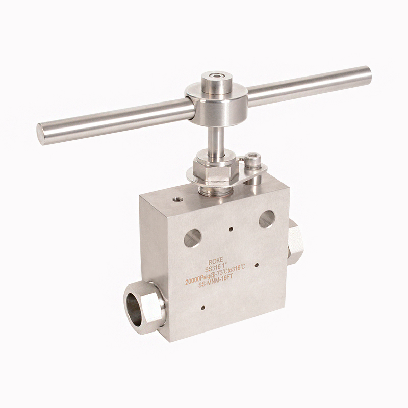 Ultrahigh 20000psi Manual Power Stop Stainless