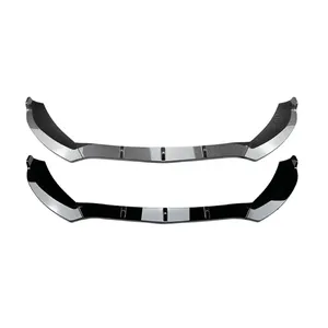 สำหรับ Mercedes Benz C-Class W205 S205 C180 C200 C260 AMG ปี 2015-2018 ชุดแต่งกันชนหน้าแบบ Shovel Lip  แผ่นกันกระแทกด้านล่าง - Product Image 4