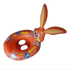 Colección de Flotadores de Piscina con Forma de Pato Beckon, Temática de Zoológico, Anillos de Natación de PVC Resistentes con Asiento para Niños, Fiestas Acuáticas de Verano - Product Image 3