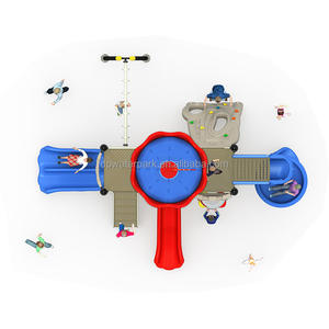 Toboggans de haute qualité pour aire de jeux extérieure, en plastique, série mini pour enfants, parc d'attractions, jeux pour enfants - Product Image 2