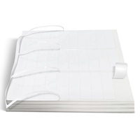 Imprimante laser à prix premium 8.5 "x 5.5" demi-feuille A4 lettre étiquettes adhésives jet d'encre autocollant papier étiquettes thermiques étiquette d'expédition