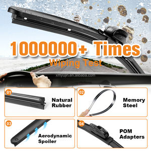 Balai d'essuie-glace universel souple en gros 12-28 pouces voiture pour Honda VW Toyota accessoires de voiture essuie-glace - Product Image 3