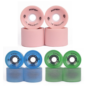 <span class=keywords><strong>Ruedas</strong></span> Profesionales Ultra Suaves de <span class=keywords><strong>80MM</strong></span>*72MM para Patineta <span class=keywords><strong>Longboard</strong></span>, de PU, de Alta Velocidad y Rebote Estable - Product Image 2