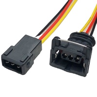 Connecteur étanche pour capteur de gaz 2P 3P 4P avec faisceau de câblage de 15 cm pour injecteur de carburant automobile