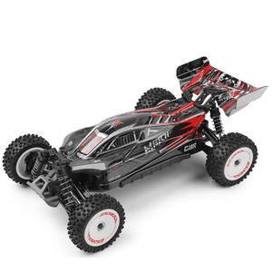Nouvelle conception de voiture RC WLtoys 124010 avec une vitesse élevée de 55 km/h, voiture de course électrique RC 4 roues motrices en alliage 2,4 G pour adultes et enfants - Product Image 1