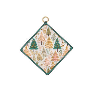 Hiçbir tarife hazır gemi kör kutu özel noel karakter desen baskılı bebek bambu Bib Lovey - Product Image 3