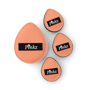 Pinkz 2026 Nouveaux Éponges de Maquillage Personnalisables en Forme de Coussin Nuage Doux, Couleurs Orange et <span class=keywords><strong>Nude</strong></span>, pour une Application Parfaite - Product Image 2