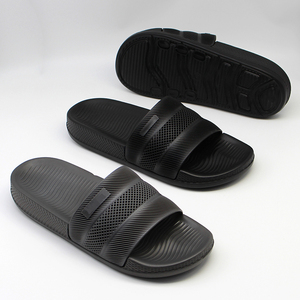 Vente en gros de nouvelles pantoufles personnalisées, toboggans imperméables pour <span class=keywords><strong>piscine</strong></span> intérieure et extérieure, pantoufles d'été en EVA pour la plage, pantoufles minimalistes pour hommes - Product Image 4