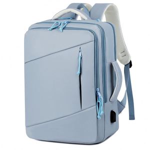 Wholesale Unisex Large Capacity Oxford <b>Laptop</b> <b>Backpack</b> USB Charging Port Custom Logo Durable Waterproof for Business Polyester - Product Image 1