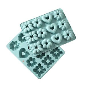 Molde de Silicona para Hornear Pasteles, Donas y Gelatinas, con Forma de Flor, de Grado Alimenticio, para Uso Doméstico - Product Image 1