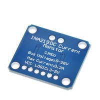 Capteur de surveillance bidirectionnel du courant et de l'alimentation électrique à dérive nulle avec interface I2C MCU-219/INA219