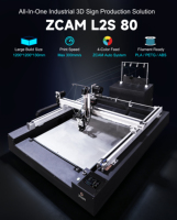 Imprimante 3D industrielle ZCAM L2S80 pour enseignes et lettres publicitaires, lettres de logo grand format, lettres d'affichage et signalétique d'entreprise
