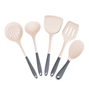 Conjuntos de espátulas de silicone para cozinha, utensílios de cozinha para casa e cozinha, utensílios de cozinha de silicone mais vendidos