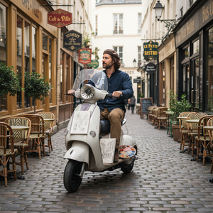 Tricycle électrique Holladay 500W, scooter léger à 3 roues, chariot de courses avec boîte de rangement, petit tricycle pliable pour adultes - Product Image 3