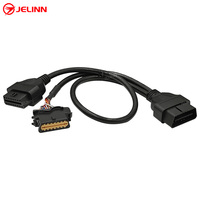 OBD 2 Cable divisor y cable J1962 de 16 pines para coches Renault, Peugeot, Fiat, Dacia