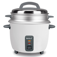 2025 Année Best-seller Nouveau Mini Cuiseur à Riz Tambour Cuiseur à Riz avec Vapeur en Aluminium 0.6L, 1.0L, 1.2L, 1.5L, 1.8L, 2.2L 2.8L