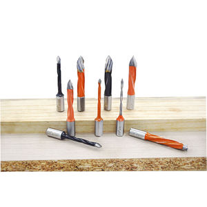 Carbide <b>Rod</b> Drill Bit 3mm 4mm 5mm Through-hole Blind-hole Drill Carbide Dowel Head Multi Boring Machine Drill Bit for Furniture - Product Image 5