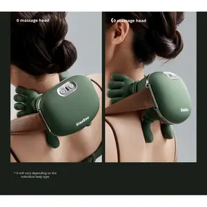 Masajeador Eléctrico Vibrador al por Mayor, Alivio Corporal, Masajeador Shiatsu Portátil, Masajeador de Tejido Profundo para Cuello y Hombros con Calor - Product Image 2