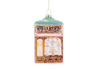 Adornos Navideños de Cristal de Colores Hechos a Mano, Decoraciones Creativas Colgantes para Ventanas, Regalos con Imitación de Estilo Antiguo