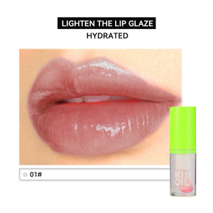 Venta al por mayor de alta calidad, brillo de labios vegano, cuidado profesional, maquillaje líquido transparente, cepillo grande, Etiqueta Privada, aceite de beso de fruta, resistente al agua - Product Image 2
