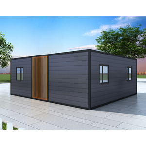 Maisons préfabriquées Maison conteneur détachable 20 pieds 40 pieds 3 chambres à coucher Maison conteneurs extensibles de luxe - Product Image 1