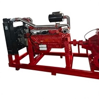 Ensemble de pompe à incendie intégrée diesel-électrique GPM, pompe à incendie diesel XBC, ensemble de pompe à incendie double alimentation EDJ