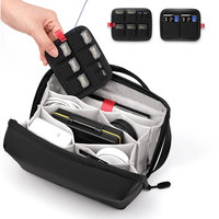 Tas Penyimpanan Digital Portabel Anti Air EVA untuk Nintendo Switch, Game, Headphone & Kabel