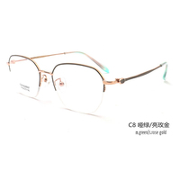 Nouveau modèle de montures de lunettes rondes en métal