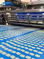 Ligne de production automatique de bretzels, ligne de production de biscuits croustillants, machine à fabriquer des biscuits à vendre