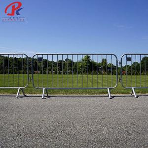 Barriere di Controllo Folla in Acciaio Rotonde Portatili ed Economiche, Barriera Temporanea Mobile per Eventi all'Aperto, Recinzioni e Cancelli in Vendita - Product Image 2