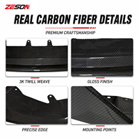 Lame avant en fibre de carbone sèche style AD pour BMW Série 2 G42 M240i 230i 220i Coupé M Sport 2022+