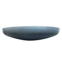 Tête de réservoir de stockage sanitaire en acier inoxydable de qualité alimentaire, polie, 169 mm, 0,1 MPa-32 MPa, tête elliptique