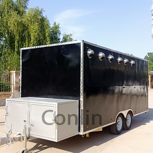 Camion de nourriture multifonction personnalisé équipement de cuisine restaurant pizza camion de nourriture ou <span class=keywords><strong>remorque</strong></span> chariot de salle à manger en acier inoxydable à vendre - Product Image 4