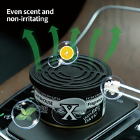 Gels désodorisants modernes pour voiture en gros, décoration intérieure automobile, parfum longue durée à énergie solaire, accessoires de voiture, parfum d'intérieur