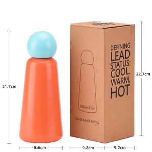 Taza de Viaje de 12 Onzas para Niñas, Diseño Moderno y Bonito, Vaso Térmico con Aislamiento al Vacío, Botella de Agua de Metal Elegante a Prueba de Fugas para Niños y Adultos, para Acampar - Product Image 2