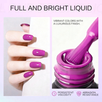 Gel à ongles chaud 2026 - Haute couvrance, durcissement UV/LED, sans HEMA ni TPO, longue durée, facile à retirer, plus de 5000 couleurs, OEM