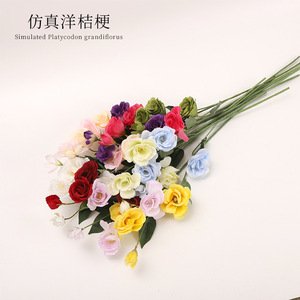 ดอกลิเซียนธัสประดิษฐ์ Xinchengzhi ขนาด 30 ซม.-100 ซม. ช่อดอกไม้พลาสติกจำลอง สำหรับตกแต่งงานแต่งงานและบ้าน - Product Image 2
