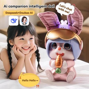 Jouet d'apprentissage interactif IA Lapin volant intelligent en métal et ABS pour tout-petits - Développe les compétences sociales et favorise l'amitié ludique - Product Image 4