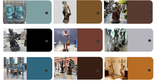 Tùy chỉnh làm bằng đồng thiêng liêng trái tim của Jesus Christian bức tượng cuộc sống-kích thước tác phẩm điêu khắc trong phong cách khác nhau - Product Image 5