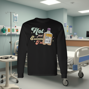 Camiseta de Manga Larga para Enfermeras de Cuidados Críticos de Vital AF Dietician RD RN - Product Image 3